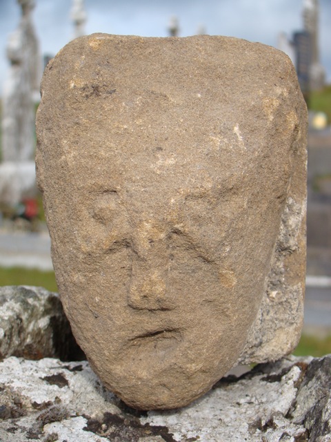 Carved Stone Head