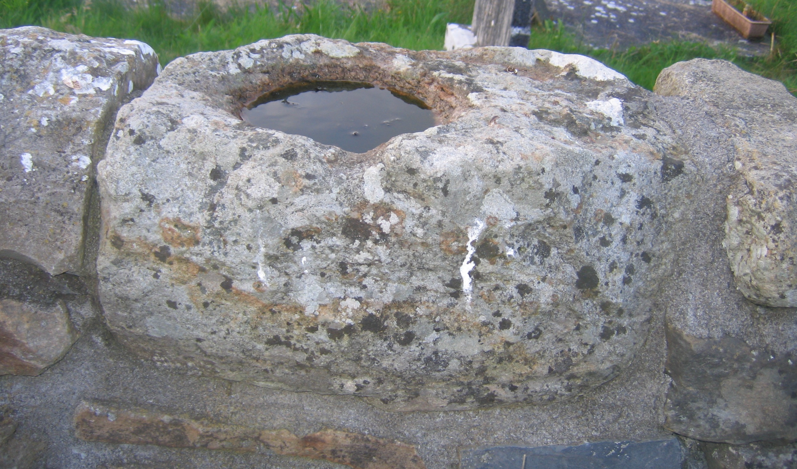 Holy Water Font from Old Church at Addrigoole