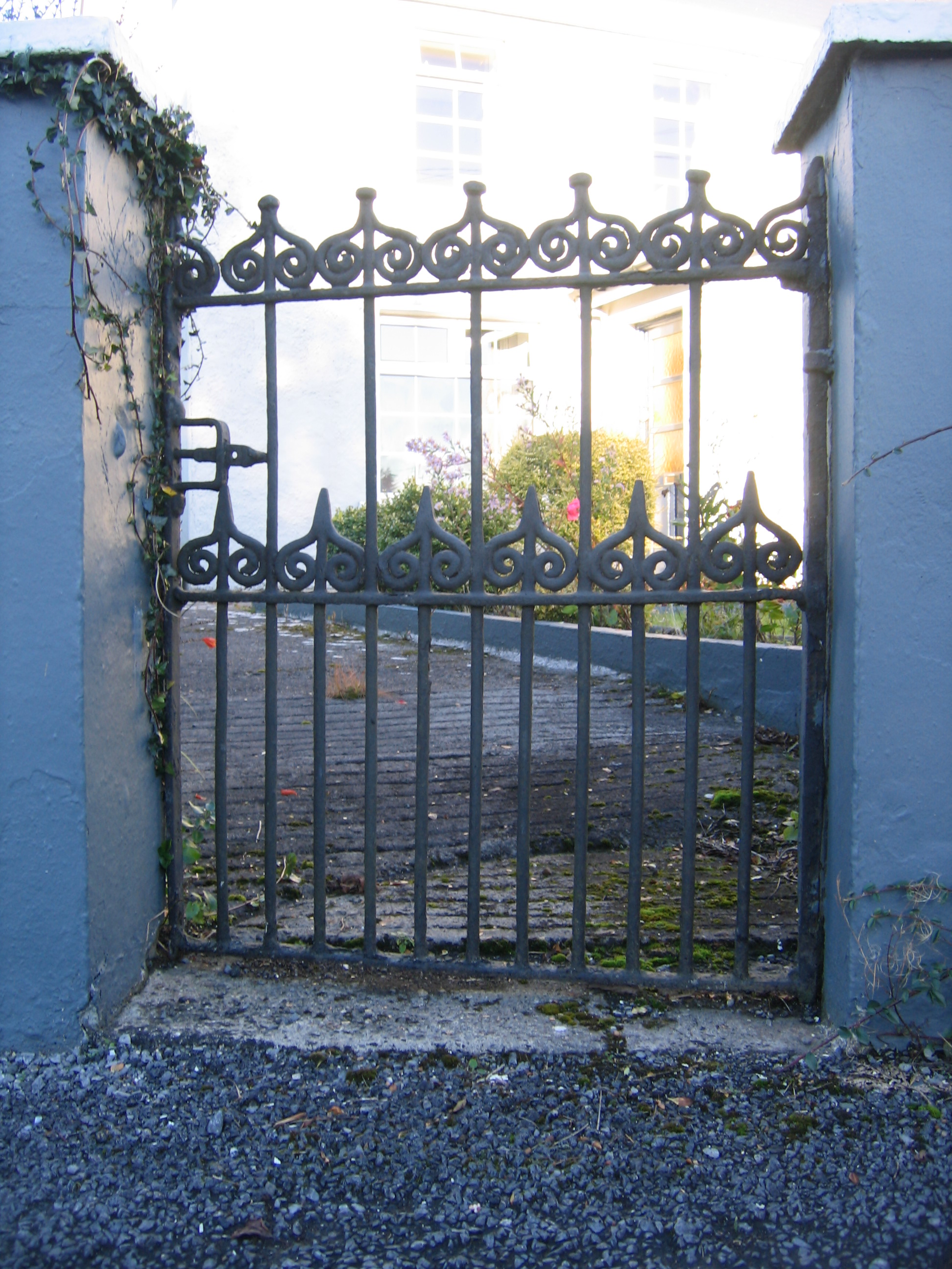 Gate made by Clancy Fleming at McWalter's Grrrafrauns